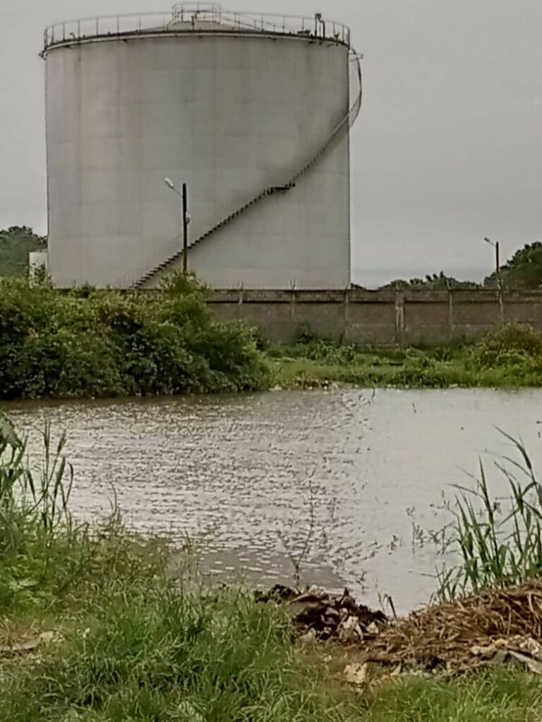 LE DÉPÔT DE KOLONGO MENACÉ D’INONDATION.